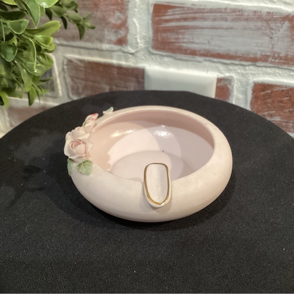 Vintage Lefton China USA Ceramic Crafted Cigarette Ashtray - Collectible - Picture 5 of 9